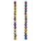 12 Pack: Rainbow Reconstituted Hematite Round Beads by Bead Landing™